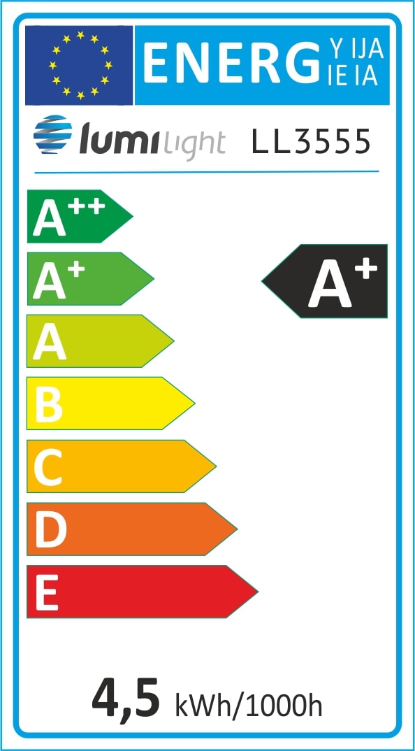 żarówka LED klasa energetyczna A+ LL3555