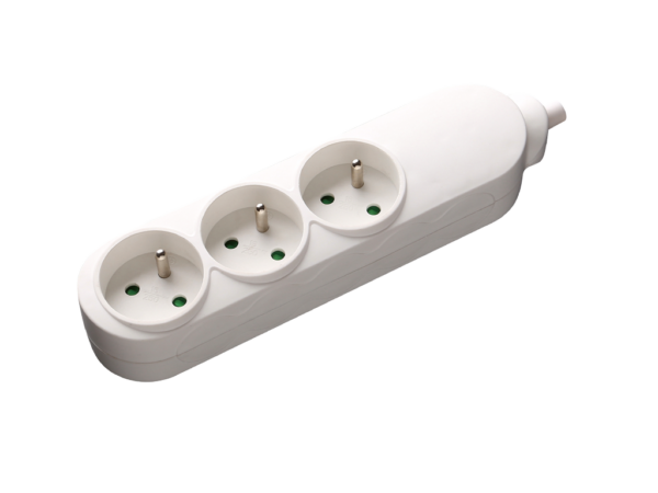 Przedłużacz KLIK 15 P-301/15 3+0 1,5m biały 3x1,5mm2 LL9304