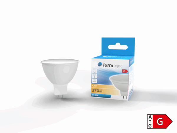ŻARÓWKA LED MR16 GU5,3 4,3W ZIMA LL7966