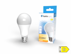 ŻARÓWKA LED A60/D E27 15W CIEPŁA LL9038