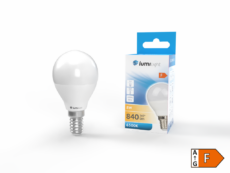 ŻARÓWKA LED KULKA G45 E14 8W ZIMNA LL9076