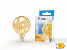 ŻARÓWKA LED FLMG G95 E27 4W CIEPŁA LL9113