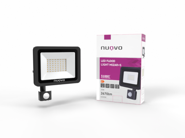 MIZAR NAŚWIETLACZ LED SMD 30W+PIR ZIMNA NV7515 NUOVO
